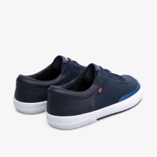 Camper Peu Rambla Sneakers Navy - Mens Singapore AHBNKT-797